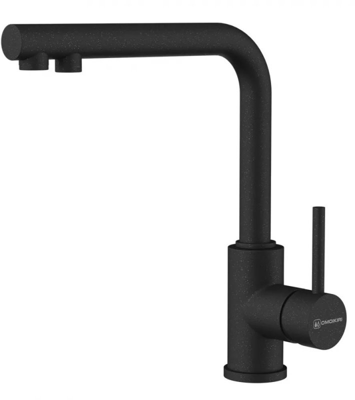Смеситель для кухни Omoikiri Nakagawa 2 Plus-BL (4994414) с подключением к фильтру воды